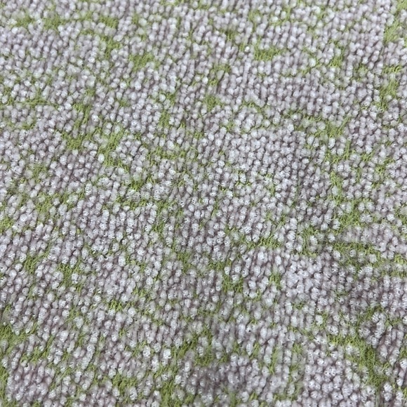 Anthropologie Saturday Sunday pink  cream chenille blanket poncho / cape - Picture 7 of 10